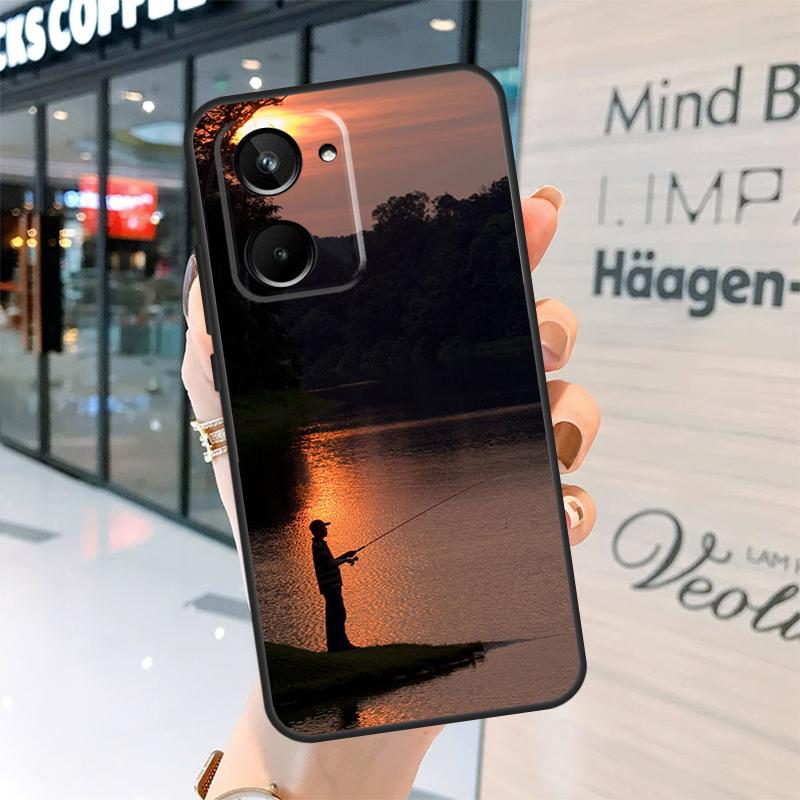 

Fishing Rod Case For Realme 15 Pro 12 11 13 14 Pro Plus GT6 GT7 C55 C51 C53 C25 C63 C61 C65 C67 C71 C75 Realme C35