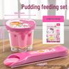 Official Japanese Ramen Pudding Miru - Strawberry Pretend Play Feeding Toy