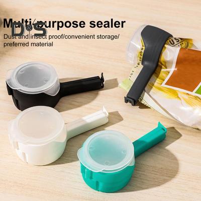 4 Pezzi Morsetti Sigillanti Clip per Sacchetti con Beccuccio Versatore Qualità Alimentare Sigillatore per Sacchetti di Caramelle Facile da Usare Clip per Sacchetti di Snack Riutilizzabili Clip per Sacchetti per Organizzare E