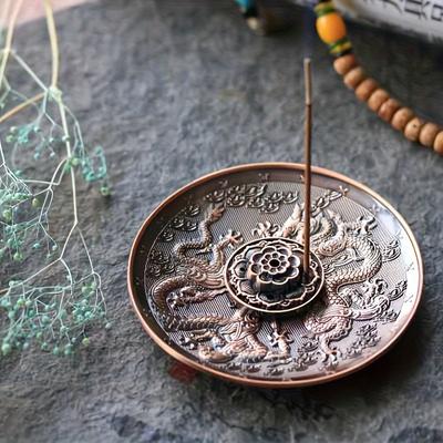 1 adet Zen Metal Tütsü Brülörü Premium Tütsü Tutucu Tütsü Çubuğu ve Çay Süsü için