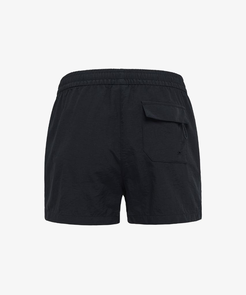Baellob Women'S Packable Travel And Swim Shorts Black