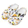 Printed EVA Summer Shoes Unisex Flexible Soft Sole Summer Use Slip On Outdoor Garden Home Beach Casual Slippers Home Use