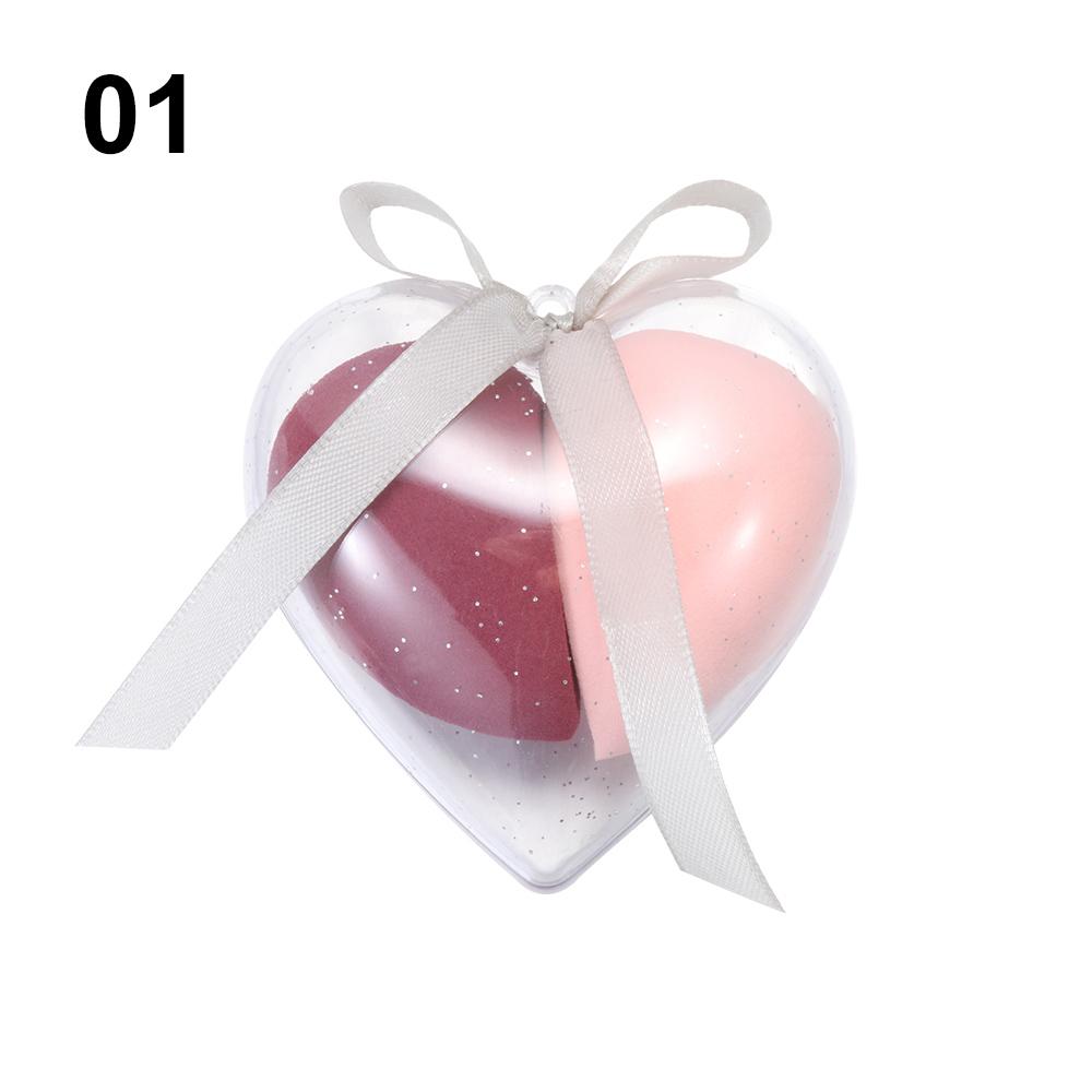 Make-up-Schwamm in verschiedenen Größen, für den trockenen und nassen Gebrauch, Kosmetik-Quastenschwamm, Foundation, Puder, Rouge, Beauty-Tools mit Aufbewahrungsbox