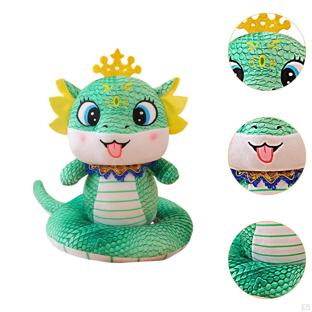 Snake Stuffed Animal Chinese Year Decoration Party Favor Figurine Festival Plush