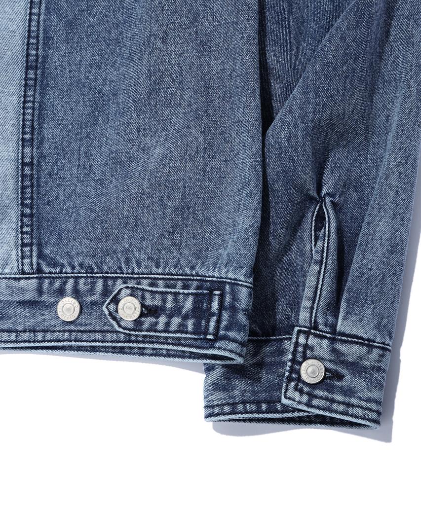 Critic Wormhole Logo Two Tone Jacket Medium Indigo