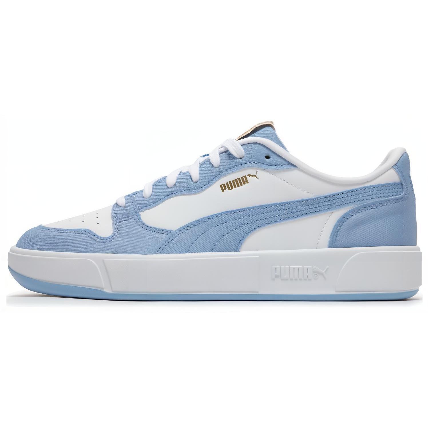 PUMA LX Court Low Denim Light Blue White Unisex 399253-01 EU 36
