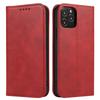 For iPhone 11 Pro Max 6.5 inch Calf Texture Phone Shell Wallet Phone Cover Auto-absorbed Leather Stand Case