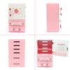 Mother Garden Wooden Toy Wild Strawberry Cutie Chilled Refrigerator Play Set 17 Pieces Accessories Completed Product 441-58399 [Wooden Play Set