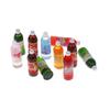 5Pcs Dollhouse Miniature Food Play Cartoon Soda Fruit Juice Drink Model Prop Set