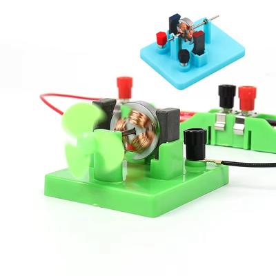 Gleichstrom Elektromotor Modell DIY Bausatz für Kinder Pädagogisches Physik Experiment Spielzeug für Schul-Wissenschaftsexperimente Lehrmittel Zubehör