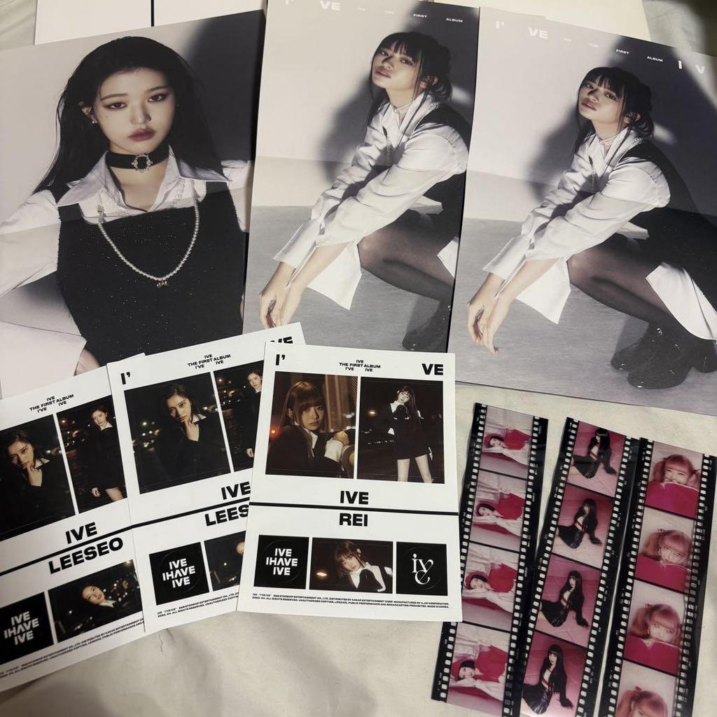 [USED] IVE Albums, 25 Albums, Bundled, Opened