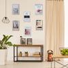 12pcs Wall Mount Record Shelf Acrylic Vinyls Floating Shelves Display Holder Clear Storage Album Bookshelf Book Storage