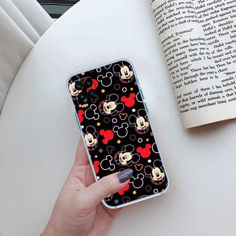 Mickey Minnie Mouse Transparent Phone Case for Motorola Moto G10 G20 G30 G31 G32 G34 G35 G41 G42 G50 G51 G52 G55 G60 G60S