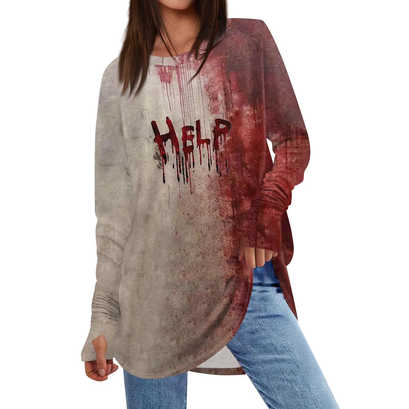 

Жіночий світшот великого розміру, светр із зображеннями, довгі рукави, круглі сорочки, топи, вінтажний одяг XXL хакі