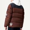 Fila Fusion Casual Color Block Loose Sports Stand Collar Down Jacket Winter Men Jacket Brown T11M145906F-DR