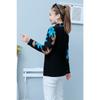 Spring and Autumn New Women's Lapel Loose T-shirt Women's Fashionable Mom Long-Sleeved Thin Style Bottoming Shirt