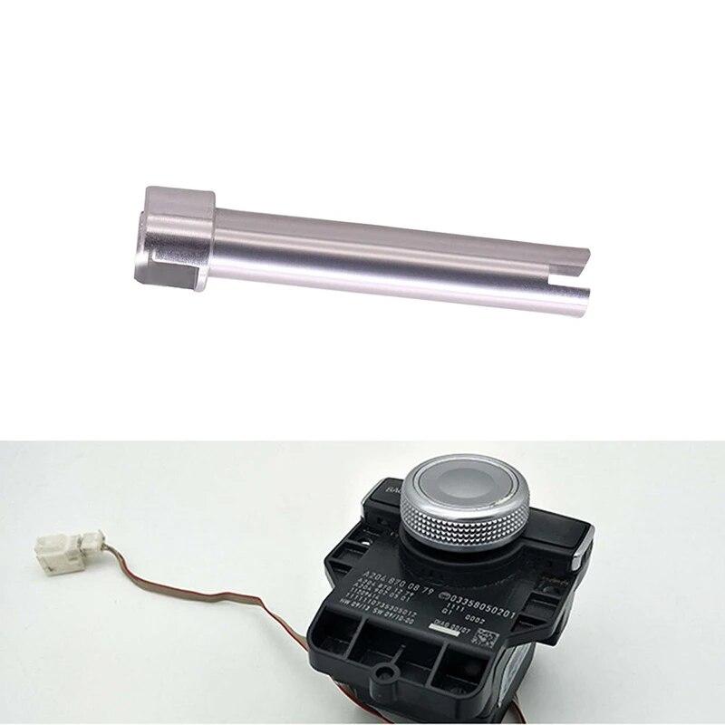 Car Repair Kit for Mercedes Benz Radio Command Controller Rotary Switch Button Scroll Knob Shaft For Mercedes W204 X204 W212