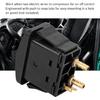 Air Spring Activation Switch Electric Cab Seat Air Lift Valve Switch, 2Pcs Truck RV Air Lift Manual Paddle Valve Switch Paddle Type Push to Snap Tab