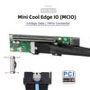 Xiwai Duální MCIO 8i Mini Cool Edge IO na 16x VROC Adaptér pro Základní desku SSD Grafickou kartu SFF-TA-1016 PCI-Express PCIE5.0