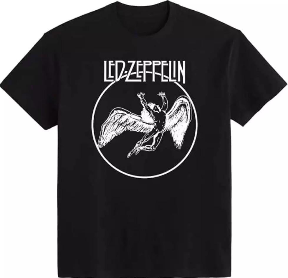 Led Zeppelin Swan Song Graphic T-shirt size S-4XL