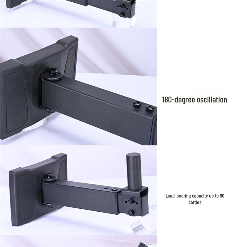 Professional Wall Speaker Mount Bracket for 10-12 Inch Speakers - KTV Booth Shelf