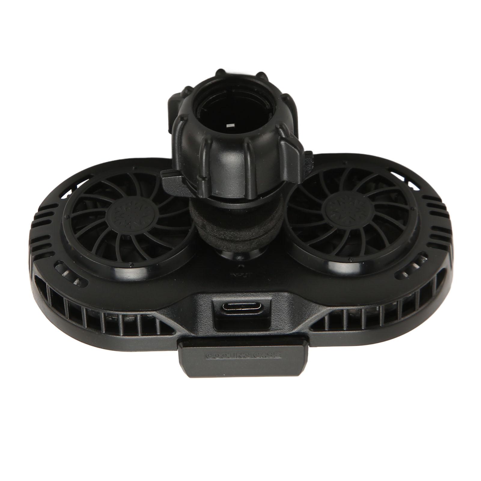 

Cell Phone Cooler Semiconductor Cooling Silent Phone with Dual Fan Fast Cooling for Gaming Livestreaming