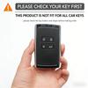 Silicone Carbon Car Key Case Cover For Renault Koleos Kadjar Captur Megane Talisman Espace Clio Zoe Scenic Arkana Dacia Sandero