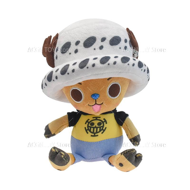 20-30cm One Piece Chopper Luffy Law Sanji Stuffed Doll Kawaii Soft Plush Toys Kids Pillow Gift Children Birthday