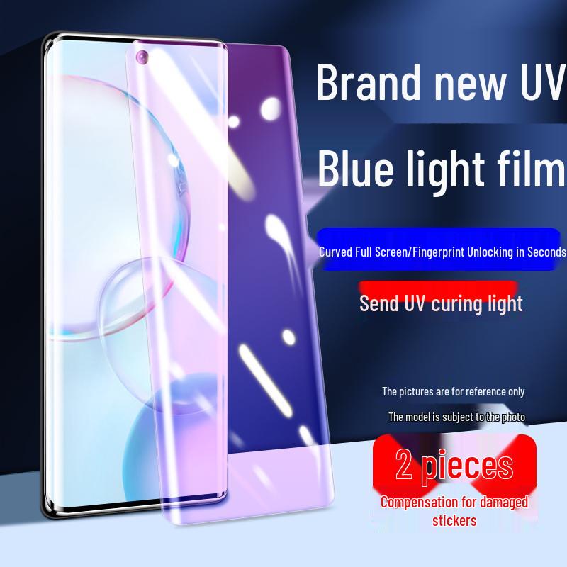 Honor 50 Pro Anti-Peep UV Curved Tempered Hydrogel Screen Protector