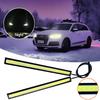 Bright LED COB Fog Daytime Running Light 17cm Waterproof 12V 6500K Car Light Auto Interior Styling Bar Lamp Car Accessories