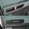Car Stainless Steel Door Handle Panel Decorative Cover For Chery Jetour Traveller T2 2023 2024 Modification Accessories
