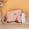 Taška Xiaoxiangfeng Dvojdielna sada Nová taška Diamond Messenger Bag Dámska taška na odkladanie Jednoduchá veľkokapacitná kozmetická taška