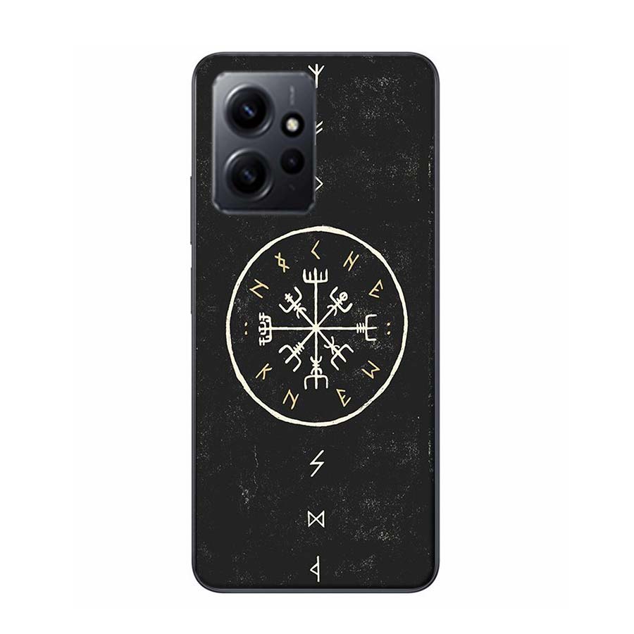 Nordic Norse Phone Case For Redmi Note 14 15 Pro 5G 13 12 Pro Plus 11 11T 11E 11S 10 Pro 10S 9 9S Cover Cell Clear TPU Capa Comp