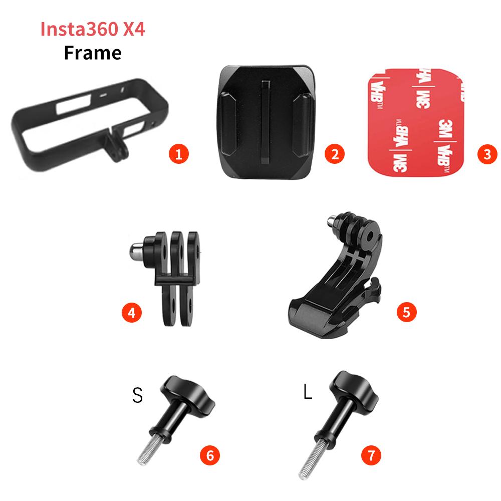 for Shoei Hornet ADV / X2 Helmet Custom Aluminium Chin Mount for GoPro13 12 11 DJI Action5pro 4 3 Insta360 X4 X3 Ace pro Camera