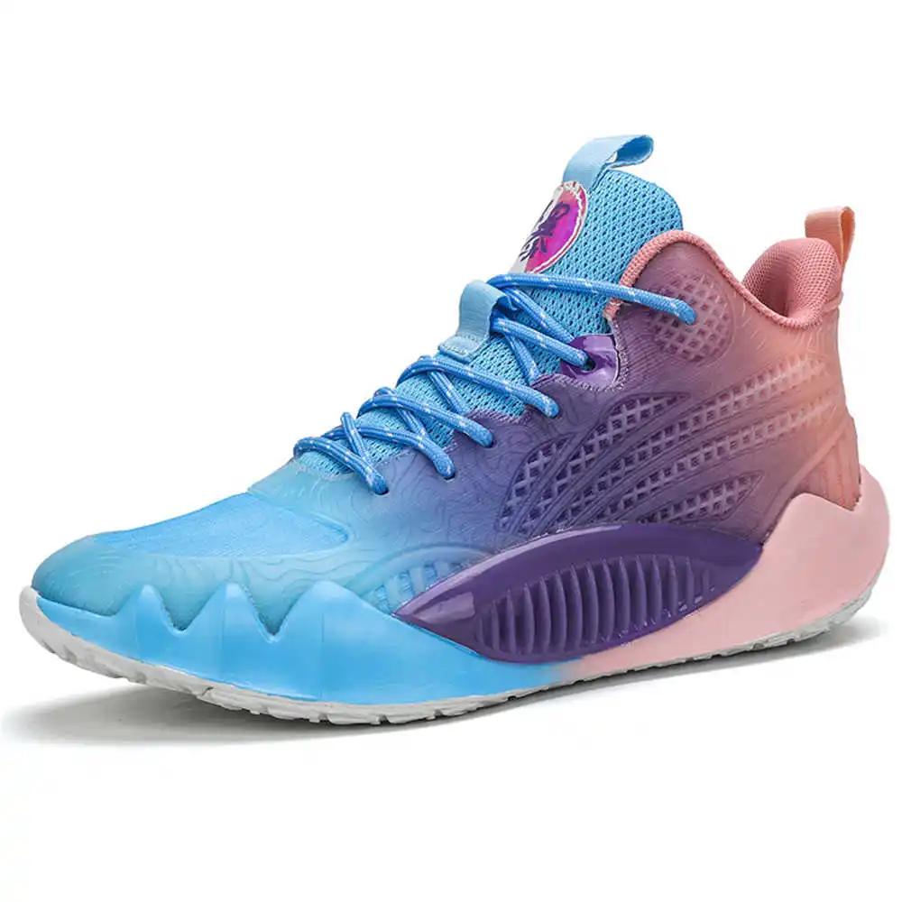 Fashion Multicoloured 43-44 Yellow Men's Sneakers Casual Vulcanizing Men's Volleyball Shoes Sports Teniis High-level Technology