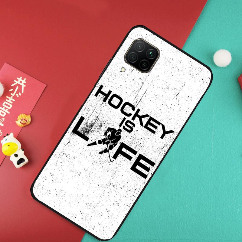 Ice Hockey Player For Huawei Nova 12S 9 10 SE 7i 8i 11i 12i Y60 Y61 Y70 Y72 Y73 Y90 Y91 P20 P30 P40 Lite Case
