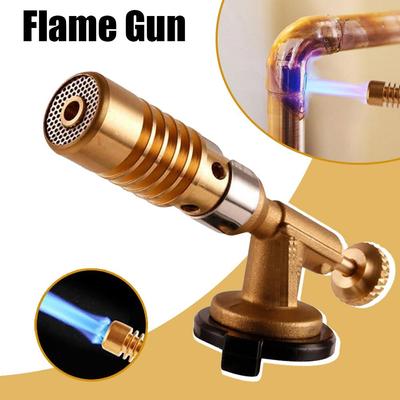 1Pc Tragbare Flamme Schweißen Taschenlampe Hohe Temperatur Messing Kupfer Gas Taschenlampe Löten Solder Schweißen Sanitär