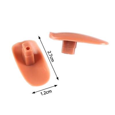 100Pcs Practice Artificial Hand Armor Pieces Prosthetic Hands Replacing Nail Flexible Joint Mechanical Finger Accessories