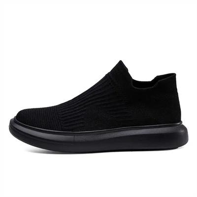 Size 39 Big Size Sneakers Luxury Men Loafers Men's Shoes Sneakers Black Mens Sport Minimalist Hand Made Sports-leisure