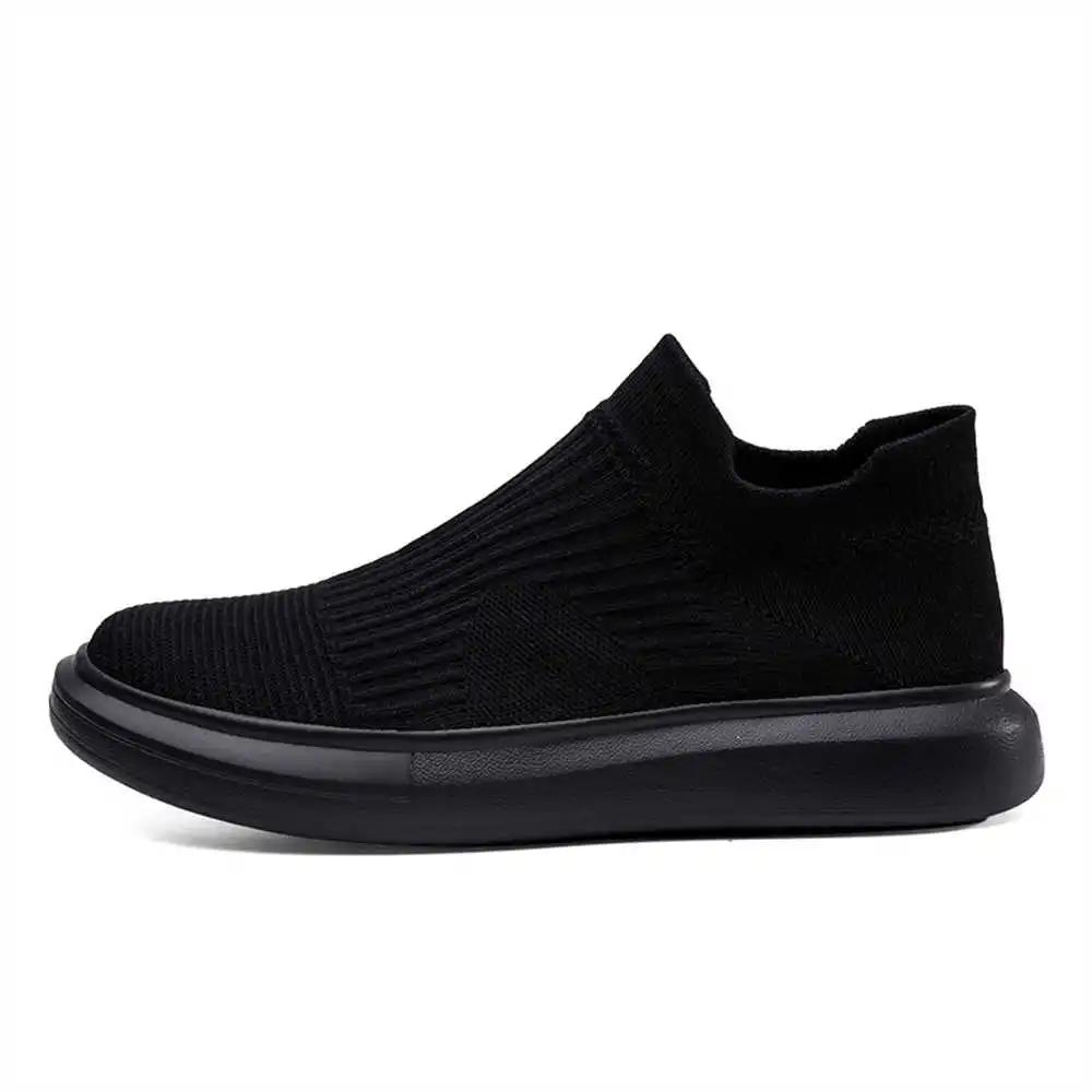Size 39 Big Size Sneakers Luxury Men Loafers Men's Shoes Sneakers Black Mens Sport Minimalist Hand Made Sports-leisure