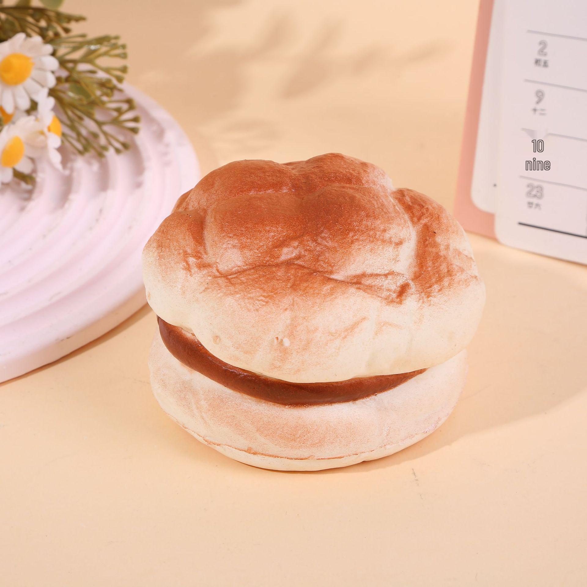 Super Soft Slow Rebound Cream Bread Squeeze Toy for Photography and Stress Relief