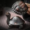 Purple Pottery Turtle Decoration Tea Pet  Tea Filter Tea Ceremony Accessories