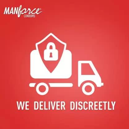 Manforce Litchi Flavoured Extra Dotted Condoms for Men10 Pcs X PACK OF 6 Lubricated Latex Condom for Enhanced Pleasure Intimate