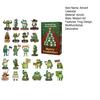 24-Day Countdown Advent Calendar Merry Christmas Frog Advent Calendar Festive Atmosphere Enhancer Seasonal Home Decor