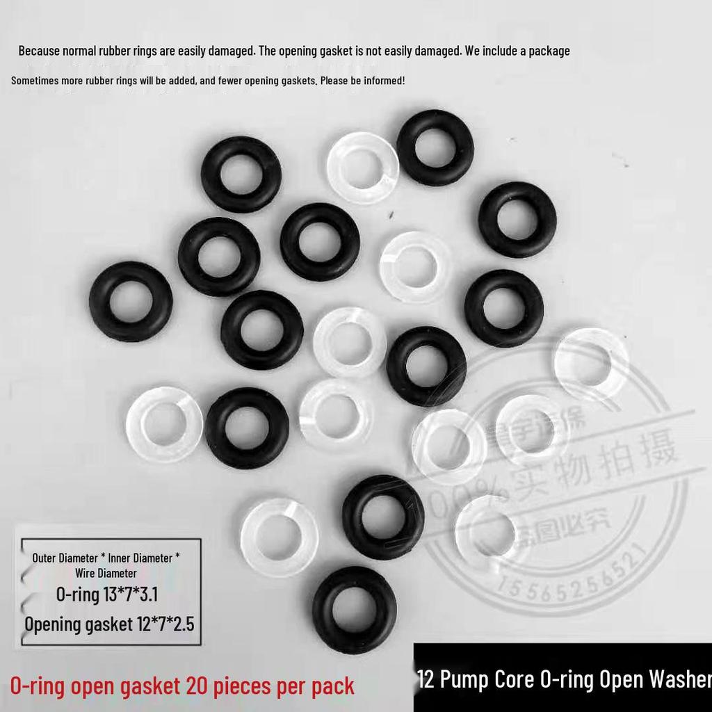 Kit de Reparo Universal para Macaco Hidráulico de Carro com Êmbolo da Bomba de Óleo, Cilindro da Bomba de Ar e Acessórios de Vedação à Prova de Poeira