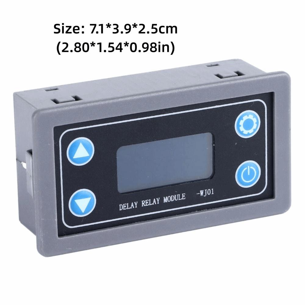 XY-WJ01 Relay Module DC 6-30V Cycle Timing Circuit Switch Delay Relay Module  Electronic Control