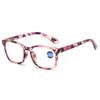 Women's European & American Style Floral Reading Glasses with Spring Hinges & Anti-Blue Light Protection