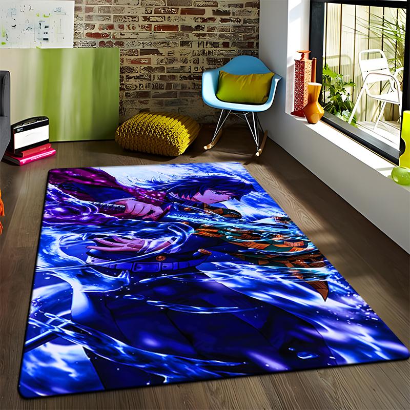Anime Genshin Carpets Living Room Decoration Bedroom Parlor Tea Table Area Rug Mat Soft Flannel Large Rugs and Baby Gift Carpet