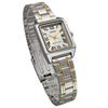 CASIO Standard Quartz Women's Watch LTP-V007SG-9B Silver and Gold Metal Band Overseas Model