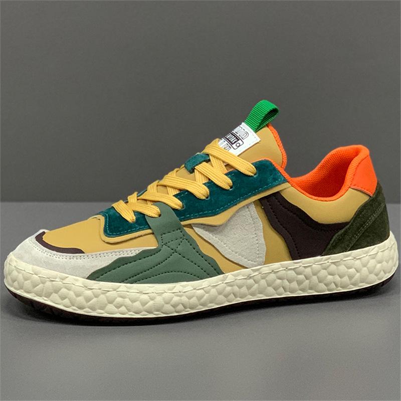 

Men s shoes, new autumn retro versatile casual shoes, lightweight soft-soled driving shoes, trendy shoes men s board dj 38